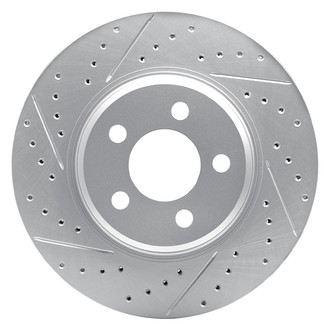 DFC® - Drilled and Slotted Rear Driver Side Brake Rotor