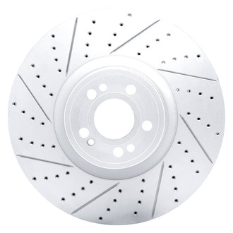 Dynamic Friction Company® - Drilled and Slotted Brake Rotor