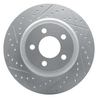 DFC® - Drilled and Slotted Rear Driver Side Brake Rotor