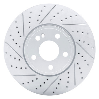 Dynamic Friction Company® - Drilled and Slotted Brake Rotor