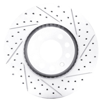 DFC® - Drilled and Slotted Front Passenger Side Brake Rotor