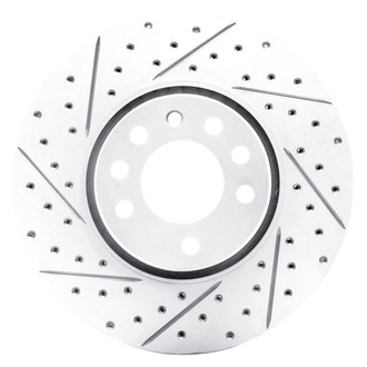 DFC® - Drilled and Slotted Front Driver Side Brake Rotor