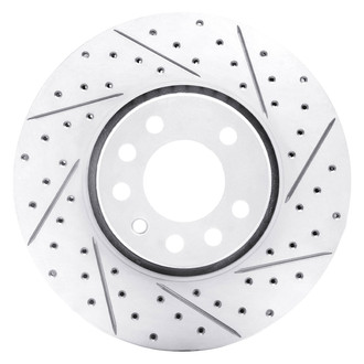 DFC® - Drilled and Slotted Front Passenger Side Brake Rotor