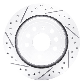 DFC® - Drilled and Slotted Rear Driver Side Brake Rotor