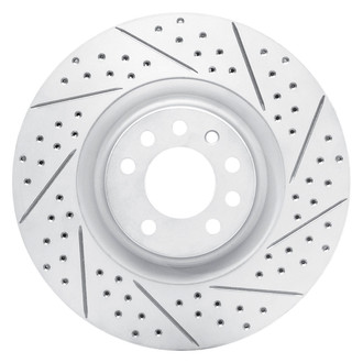DFC® - Drilled and Slotted Front Passenger Side Brake Rotor