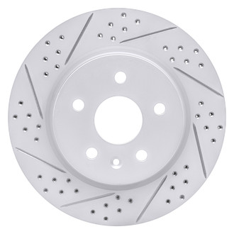 DFC® - Drilled and Slotted Rear Driver Side Brake Rotor