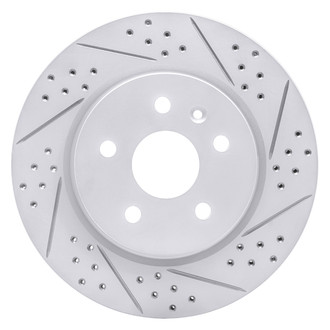 DFC® - Drilled and Slotted Rear Passenger Side Brake Rotor