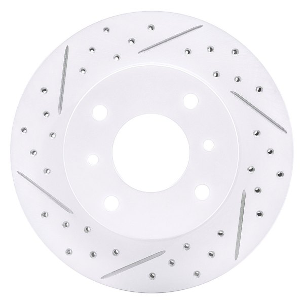 DFC® - Drilled and Slotted Front Drilled and Slotted Brake Rotor