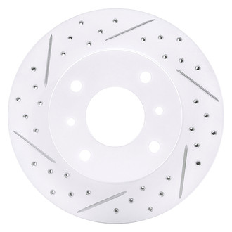 Dynamic Friction Company® - Drilled and Slotted Brake Rotor