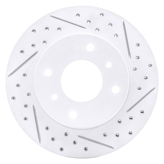 DFC® - Drilled and Slotted Front Passenger Side Brake Rotor