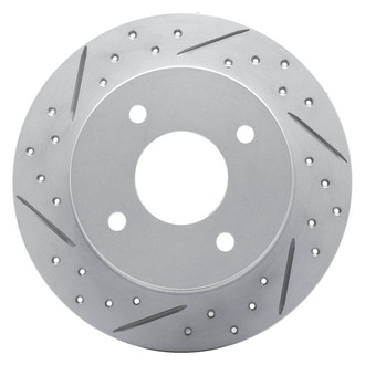 DFC® - Drilled and Slotted Rear Driver Side Brake Rotor