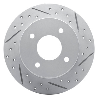 DFC® - Drilled and Slotted Rear Passenger Side Brake Rotor