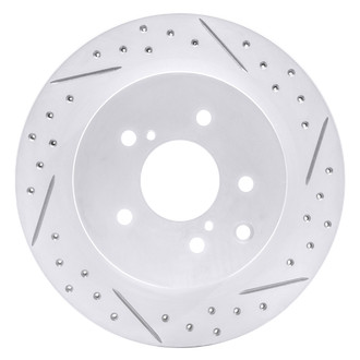 DFC® - Drilled and Slotted Rear Passenger Side Brake Rotor