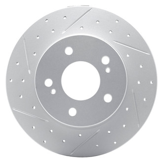 DFC® - Drilled and Slotted Rear Driver Side Brake Rotor