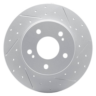 DFC® - Drilled and Slotted Rear Passenger Side Brake Rotor
