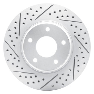 Dynamic Friction Company® - Drilled and Slotted Brake Rotor