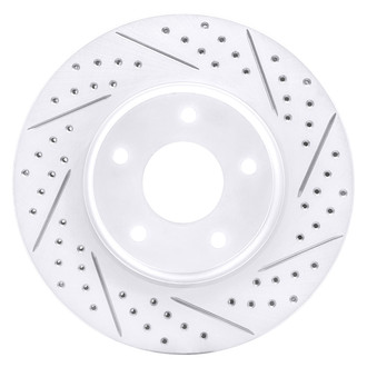DFC® - Drilled and Slotted Front Passenger Side Brake Rotor