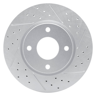 DFC® - Drilled and Slotted Front Passenger Side Brake Rotor