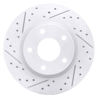 DFC® - Drilled and Slotted Front Driver Side Brake Rotor