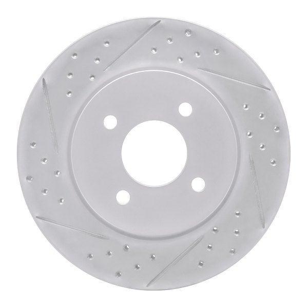 DFC® - Drilled and Slotted Front Drilled and Slotted Brake Rotor