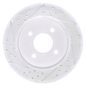 Dynamic Friction Company® - Drilled and Slotted Brake Rotor