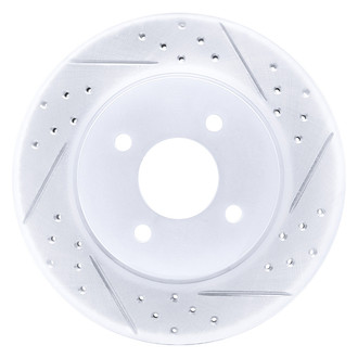 DFC® - Drilled and Slotted Front Passenger Side Brake Rotor