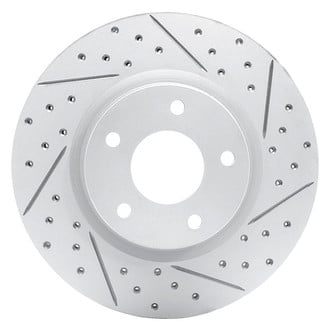 DFC® - Drilled and Slotted Front Passenger Side Brake Rotor