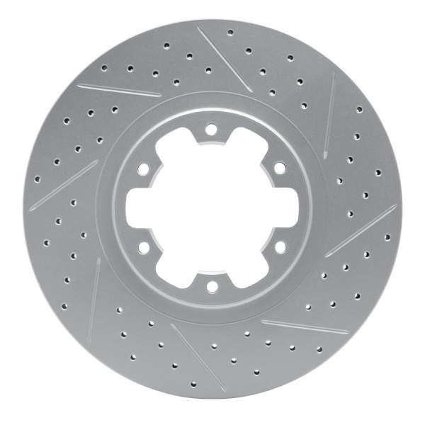 DFC® - Drilled and Slotted Front Drilled and Slotted Brake Rotor