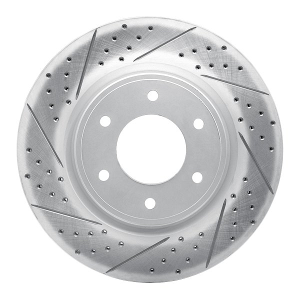 DFC® - Drilled and Slotted Front Drilled and Slotted Brake Rotor