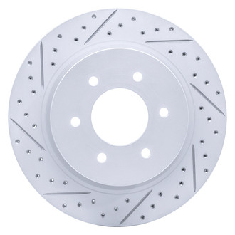 Dynamic Friction Company® - Drilled and Slotted Brake Rotor