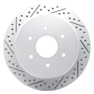 DFC® - Drilled and Slotted Rear Driver Side Brake Rotor