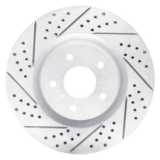 DFC® - Drilled and Slotted Front Driver Side Brake Rotor