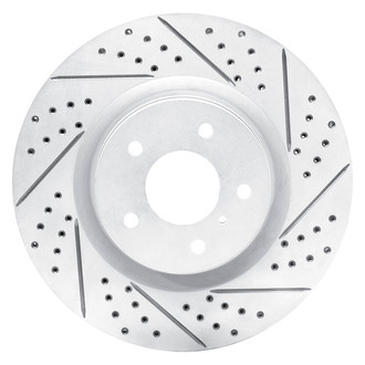 DFC® - Drilled and Slotted Front Passenger Side Brake Rotor