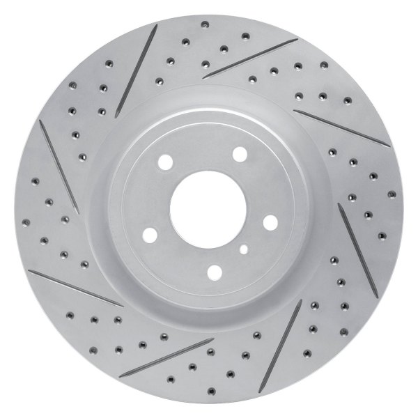 DFC® - Drilled and Slotted Front Drilled and Slotted Brake Rotor