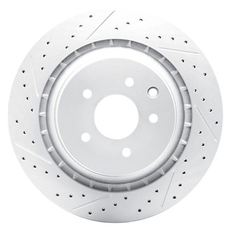 DFC® - Drilled and Slotted Rear Driver Side Brake Rotor