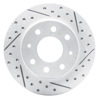 DFC® - Drilled and Slotted Front Passenger Side Brake Rotor