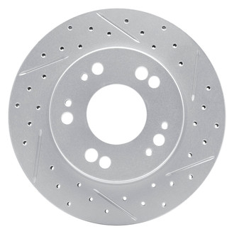 DFC® - Drilled and Slotted Front Passenger Side Brake Rotor