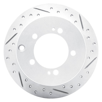 DFC® - Drilled and Slotted Rear Passenger Side Brake Rotor