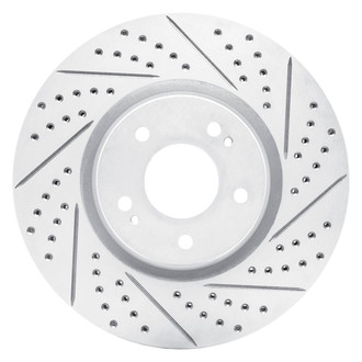 DFC® - Drilled and Slotted Front Passenger Side Brake Rotor