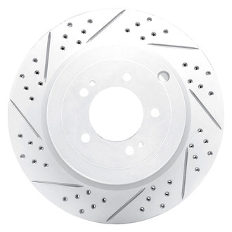 DFC® - Drilled and Slotted Rear Driver Side Brake Rotor