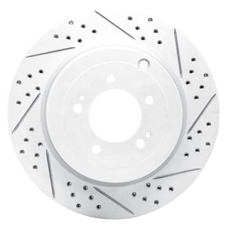 DFC® - Drilled and Slotted Rear Passenger Side Brake Rotor
