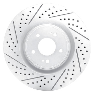 Dynamic Friction Company® - Drilled and Slotted Brake Rotor