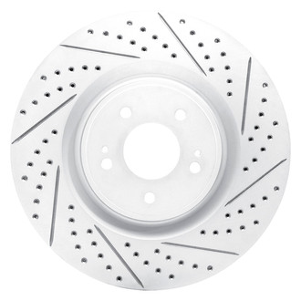 DFC® - Drilled and Slotted Front Passenger Side Brake Rotor