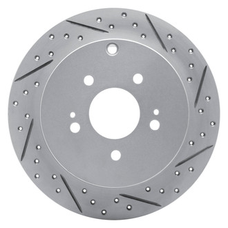 DFC® - Drilled and Slotted Rear Passenger Side Brake Rotor
