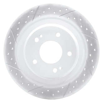 Dynamic Friction Company® - Drilled and Slotted Brake Rotor