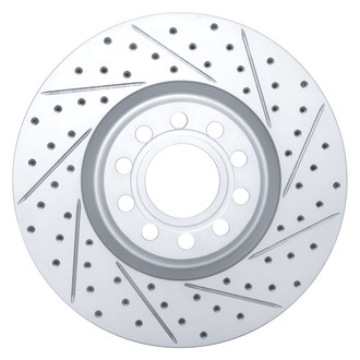 DFC® - Drilled and Slotted Front Passenger Side Brake Rotor