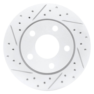 DFC® - Drilled and Slotted Rear Driver Side Brake Rotor