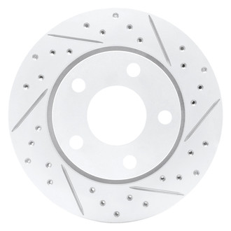 DFC® - Drilled and Slotted Rear Passenger Side Brake Rotor