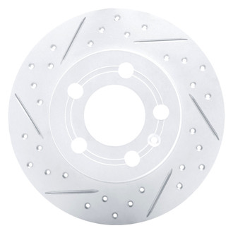DFC® - Drilled and Slotted Rear Driver Side Brake Rotor