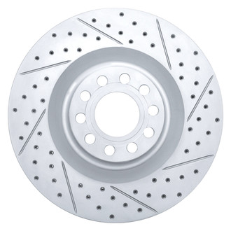 DFC® - Drilled and Slotted Front Passenger Side Brake Rotor